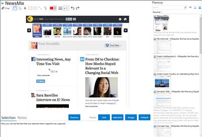 NewsMix - Flamory bookmarks and screenshots
