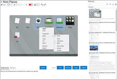 Nimi Places - Flamory bookmarks and screenshots