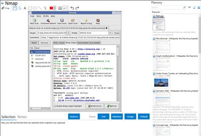 Nmap - Flamory bookmarks and screenshots