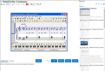 NoteWorthy Composer - Flamory bookmarks and screenshots