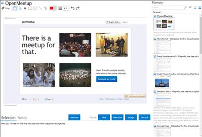 OpenMeetup - Flamory bookmarks and screenshots