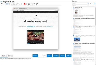 PageStat.us - Flamory bookmarks and screenshots
