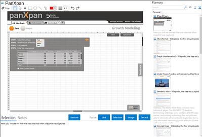 PanXpan - Flamory bookmarks and screenshots