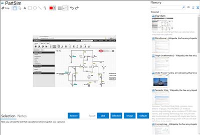 PartSim - Flamory bookmarks and screenshots