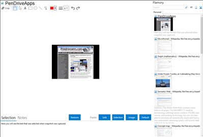 PenDriveApps - Flamory bookmarks and screenshots