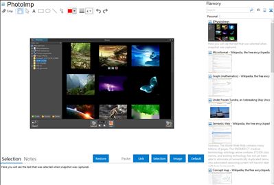 PhotoImp - Flamory bookmarks and screenshots