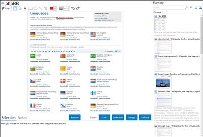 phpBB - Flamory bookmarks and screenshots