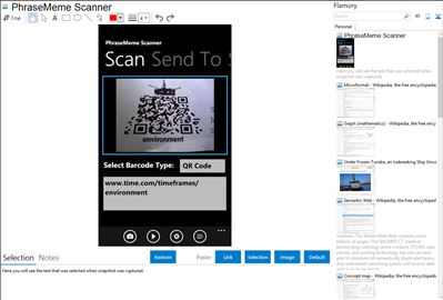 PhraseMeme Scanner - Flamory bookmarks and screenshots