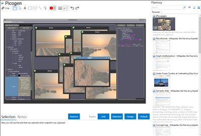 Picogen - Flamory bookmarks and screenshots