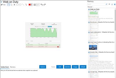 Web on Duty - Flamory bookmarks and screenshots