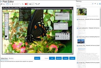 Pixlr Editor - Flamory bookmarks and screenshots
