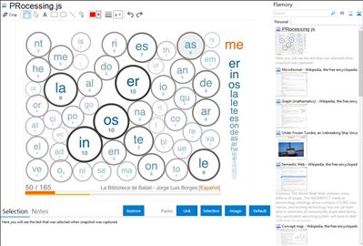 PRocessing.js - Flamory bookmarks and screenshots