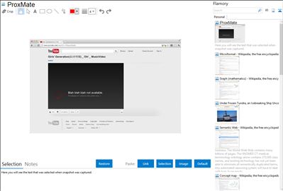 ProxMate - Flamory bookmarks and screenshots