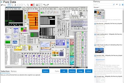 Pure Data - Flamory bookmarks and screenshots