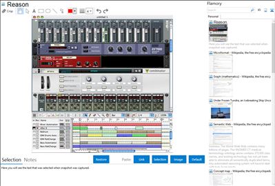 Reason - Flamory bookmarks and screenshots