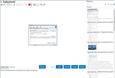 Safeshield - Flamory bookmarks and screenshots