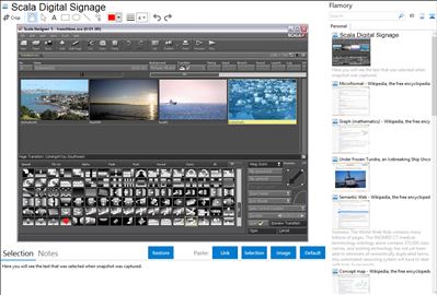 Scala Digital Signage - Flamory bookmarks and screenshots