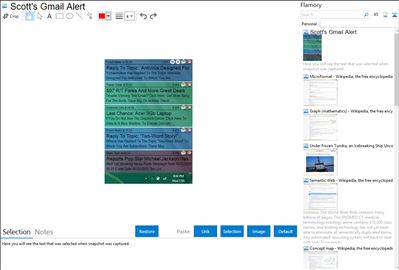 Scott's Gmail Alert  - Flamory bookmarks and screenshots