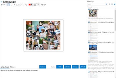 ScrapWalls - Flamory bookmarks and screenshots