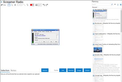 Screamer Radio - Flamory bookmarks and screenshots