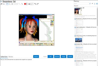 Seamless 3d - Flamory bookmarks and screenshots