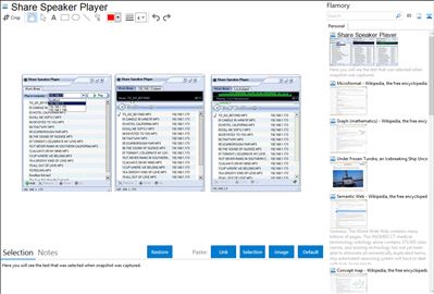Share Speaker Player - Flamory bookmarks and screenshots