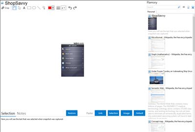 ShopSavvy - Flamory bookmarks and screenshots