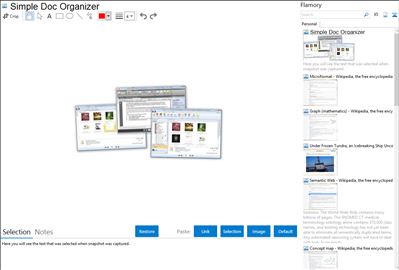 Simple Doc Organizer - Flamory bookmarks and screenshots