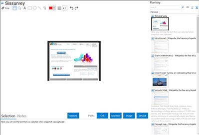 Sissurvey - Flamory bookmarks and screenshots