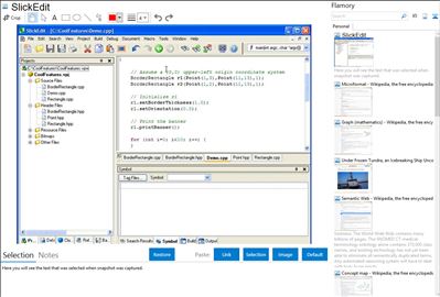 SlickEdit - Flamory bookmarks and screenshots