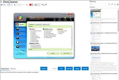 SlimCleaner - Flamory bookmarks and screenshots