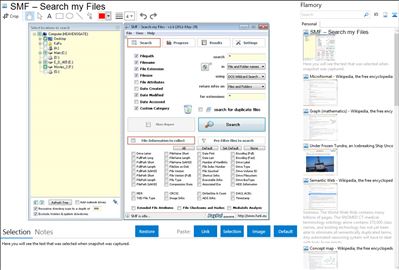 SMF – Search my Files - Flamory bookmarks and screenshots