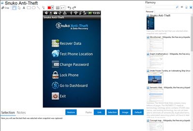 Snuko Anti-Theft - Flamory bookmarks and screenshots