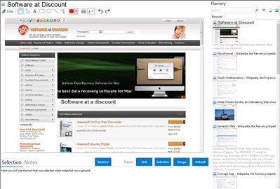 Software at Discount - Flamory bookmarks and screenshots
