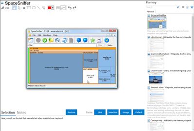 SpaceSniffer - Flamory bookmarks and screenshots