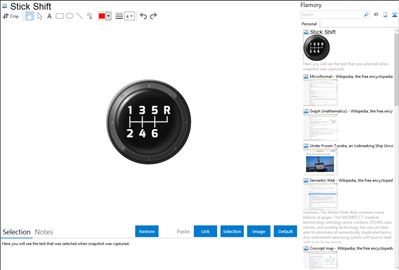 Stick Shift - Flamory bookmarks and screenshots