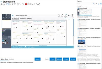 Stormboard - Flamory bookmarks and screenshots