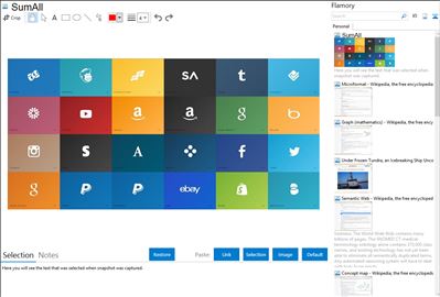 SumAll - Flamory bookmarks and screenshots