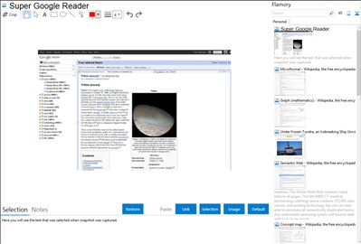 Super Google Reader - Flamory bookmarks and screenshots