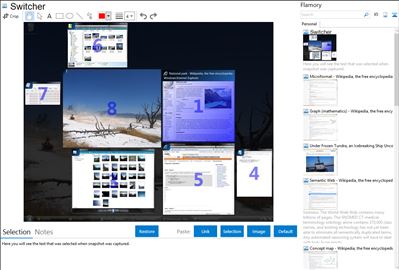 Switcher - Flamory bookmarks and screenshots