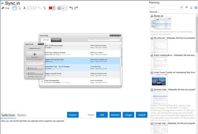 Sync.in - Flamory bookmarks and screenshots