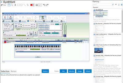 Synthfont - Flamory bookmarks and screenshots