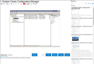 System Center Configuration Manager - Flamory bookmarks and screenshots