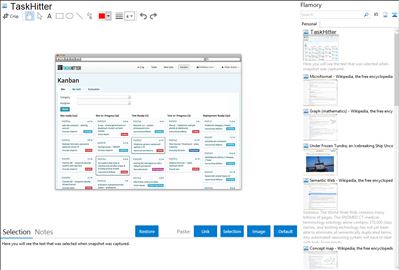 TaskHitter - Flamory bookmarks and screenshots