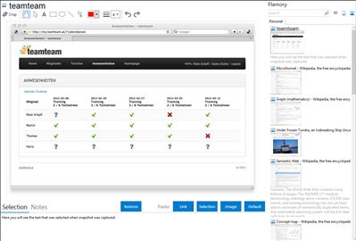 teamteam - Flamory bookmarks and screenshots