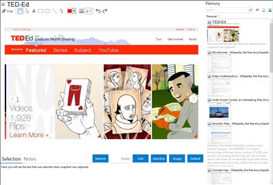 TED-Ed - Flamory bookmarks and screenshots