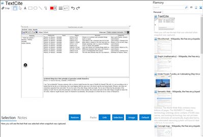 TextCite - Flamory bookmarks and screenshots