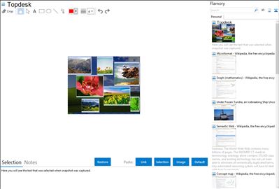 Topdesk - Flamory bookmarks and screenshots