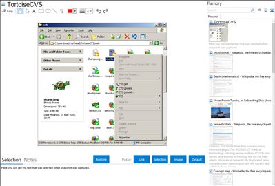TortoiseCVS - Flamory bookmarks and screenshots