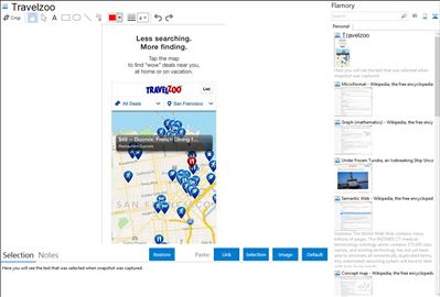 Travelzoo - Flamory bookmarks and screenshots